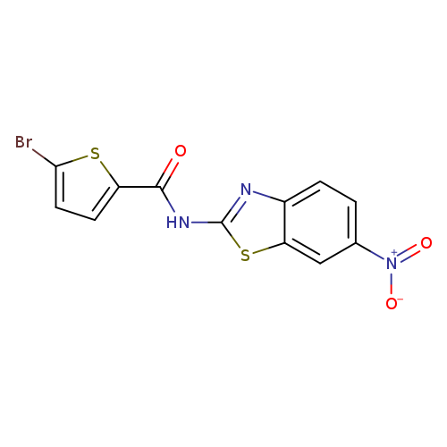5-bromo-N-(6-nitro-1,3-benzothiazol-2-yl)thiophene-2-carboxamide