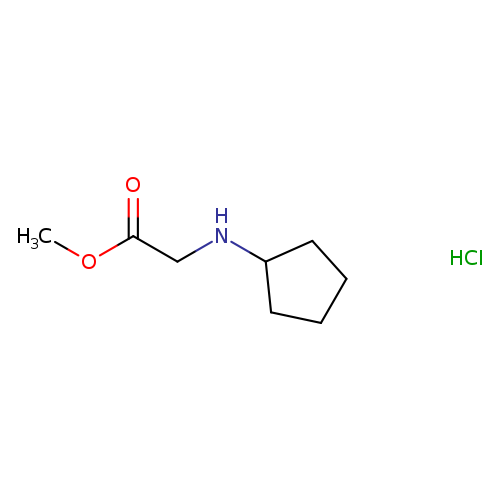 Methyl 2-(Cyclopentylamino)acetate Hydrochloride
