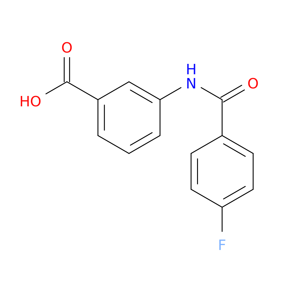 3-(4-Fluorobenzamido)benzoic acid