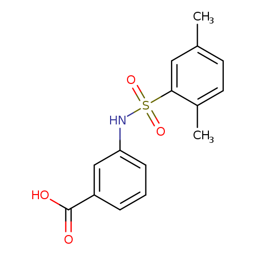 3-(2,5-Dimethylphenylsulfonamido)benzoic acid