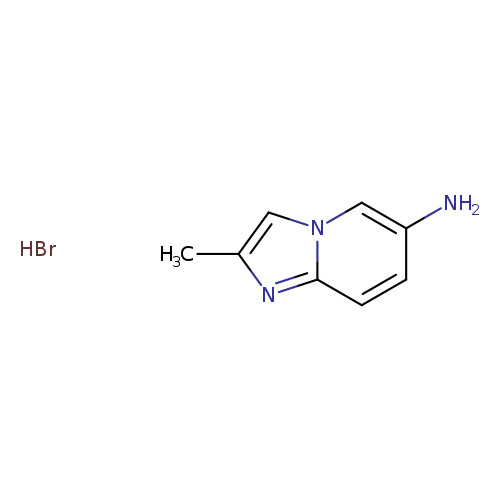 2-methylimidazo[1,2-a]pyridin-6-amine hydrobromide