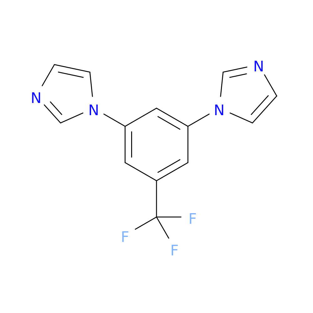 1,1'-(5-(Trifluoromethyl)-1,3-phenylene)bis(1H-imidazole)