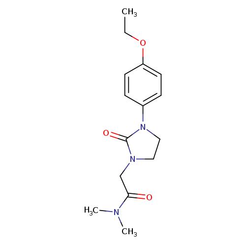 2-[3-(4-ethoxyphenyl)-2-oxoimidazolidin-1-yl]-N,N-dimethylacetamide