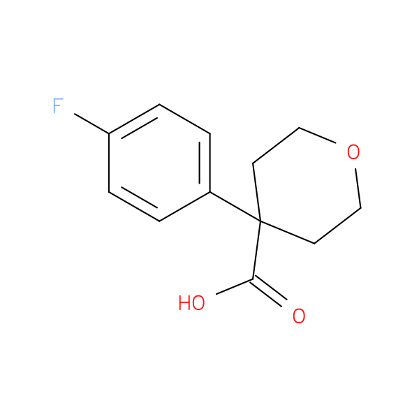 4-(4-Fluorophenyl)tetrahydro-2H-pyran-4-carboxylic acid
