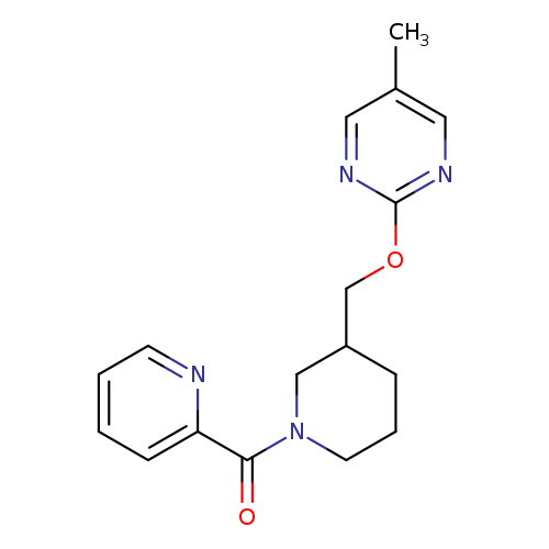 5-methyl-2-{[1-(pyridine-2-carbonyl)piperidin-3-yl]methoxy}pyrimidine