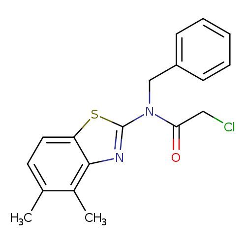 N-Benzyl-2-chloro-n-(4,5-dimethyl-1,3-benzothiazol-2-yl)acetamide