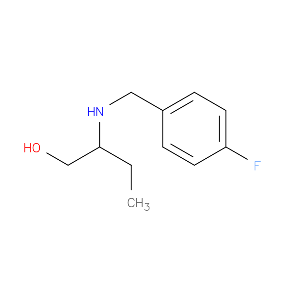 2-{[(4-fluorophenyl)methyl]amino}butan-1-ol