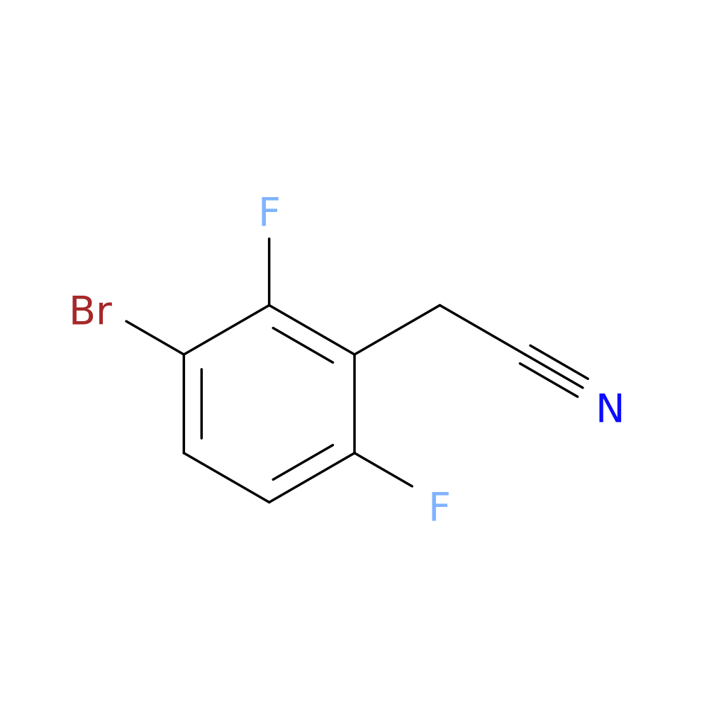 2-(3-Bromo-2,6-difluorophenyl)acetonitrile