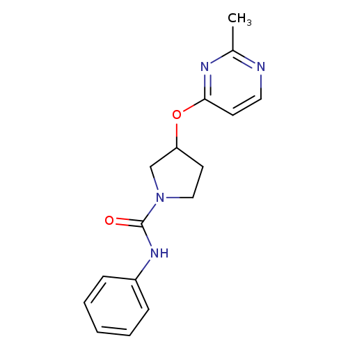 3-[(2-methylpyrimidin-4-yl)oxy]-N-phenylpyrrolidine-1-carboxamide