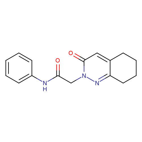 2-(3-oxo-2,3,5,6,7,8-hexahydrocinnolin-2-yl)-N-phenylacetamide