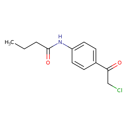 N-[4-(2-chloroacetyl)phenyl]butanamide
