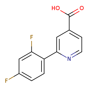 2-(2,4-Difluorophenyl)isonicotinic acid