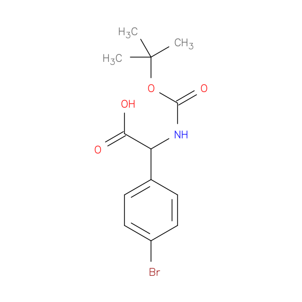 (4-Bromophenyl)[(Tert-Butoxycarbonyl)Amino]Acetic Acid