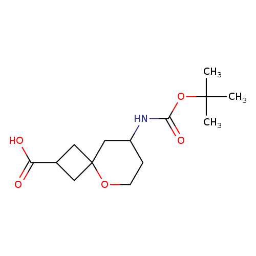 8-{[(tert-butoxy)carbonyl]amino}-5-oxaspiro[3.5]nonane-2-carboxylic acid