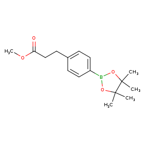 Methyl 3-(4-(4,4,5,5-tetramethyl-1,3,2-dioxaborolan-2-yl)phenyl)propanoate