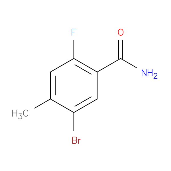 5-Bromo-2-fluoro-4-methylbenzamide