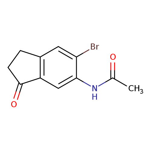 N-(6-Bromo-3-oxo-2,3-dihydro-1h-inden-5-yl)acetamide