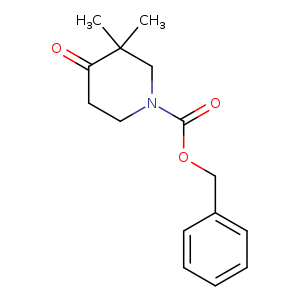 3,3-DIMETHYL-4-OXO-PIPERIDINE-1-CARBOXYLIC ACID BENZYL ESTER