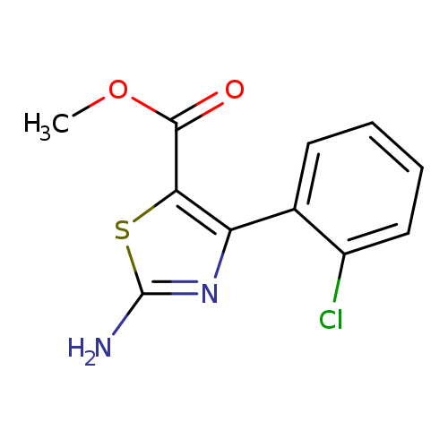 Methyl 2-amino-4-(2-chlorophenyl)thiazole-5-carboxylate