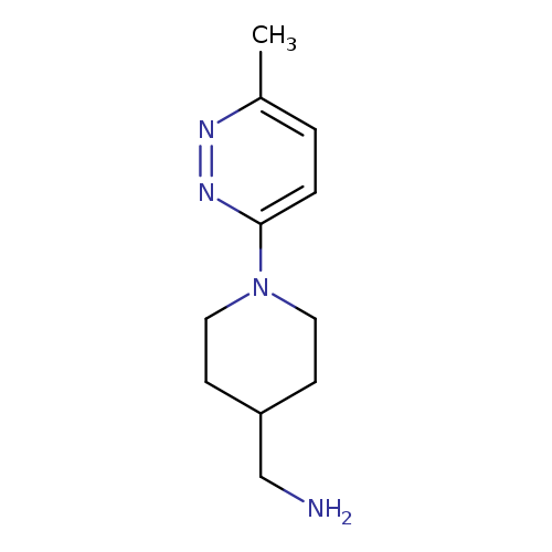 ([1-(6-Methylpyridazin-3-yl)piperidin-4-yl]methyl)amine