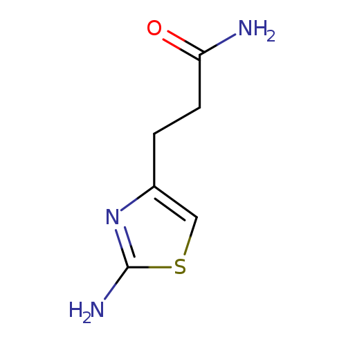 3-(2-amino-1,3-thiazol-4-yl)propanamide