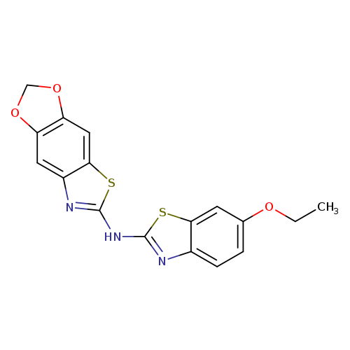 N-(6-ethoxy-1,3-benzothiazol-2-yl)-4,6-dioxa-10-thia-12-azatricyclo[7.3.0.0^{3,7}]dodeca-1(9),2,7,11-tetraen-11-amine