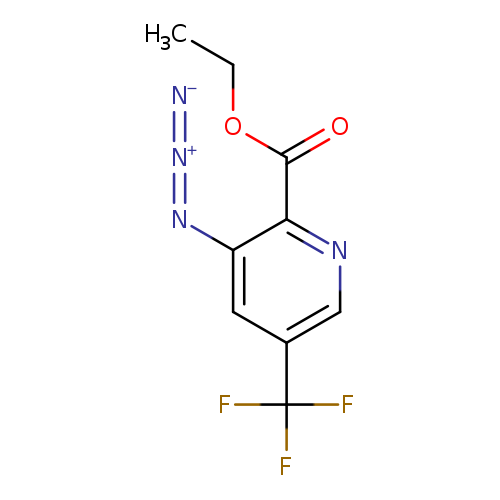 ethyl 3-azido-5-(trifluoromethyl)pyridine-2-carboxylate