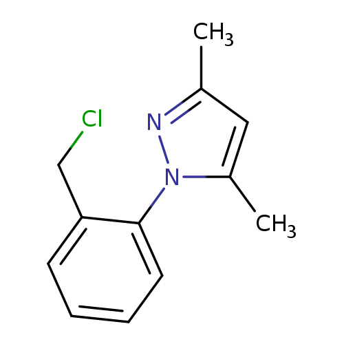 1-[2-(Chloromethyl)phenyl]-3,5-dimethyl-1h-pyrazole