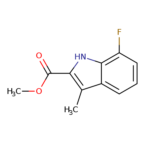 Methyl 7-fluoro-3-methyl-1h-indole-2-carboxylate