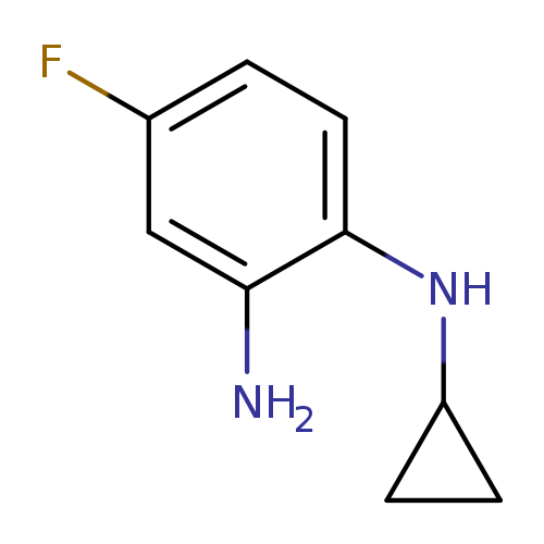 1-N-cyclopropyl-4-fluorobenzene-1,2-diamine