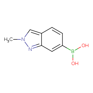 Boronic acid, B-(2-methyl-2H-indazol-6-yl)-
