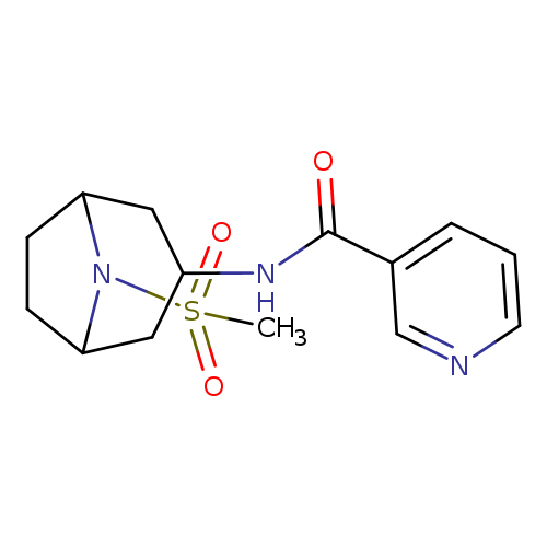 N-{8-methanesulfonyl-8-azabicyclo[3.2.1]octan-3-yl}pyridine-3-carboxamide