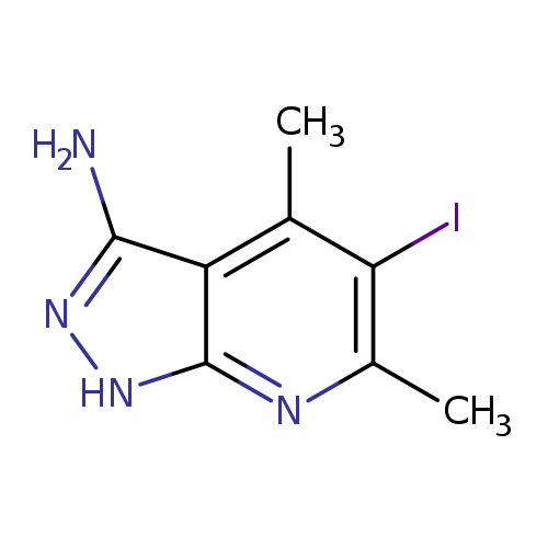 5-iodo-4,6-dimethyl-1h-pyrazolo[3,4-b]pyridin-3-amine