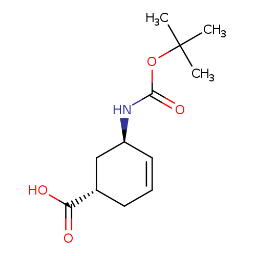 rac-(1R,5S)-5-{[(tert-butoxy)carbonyl]amino}cyclohex-3-ene-1-carboxylic acid