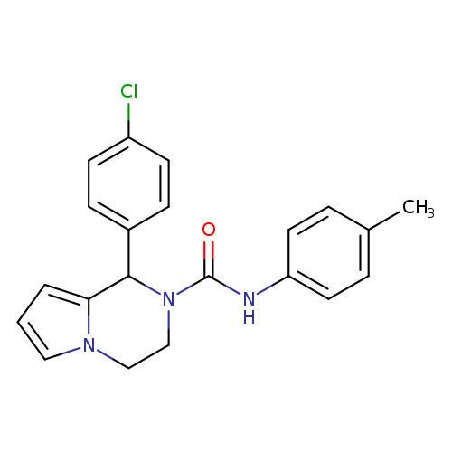 1-(4-chlorophenyl)-N-(4-methylphenyl)-1H,2H,3H,4H-pyrrolo[1,2-a]pyrazine-2-carboxamide
