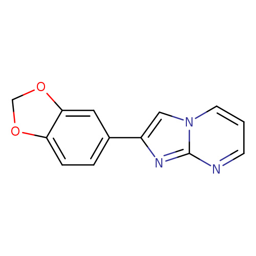 2-(Benzo[d][1,3]dioxol-5-yl)imidazo[1,2-a]pyrimidine