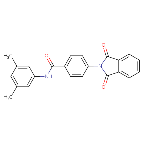 N-(3,5-dimethylphenyl)-4-(1,3-dioxo-2,3-dihydro-1H-isoindol-2-yl)benzamide