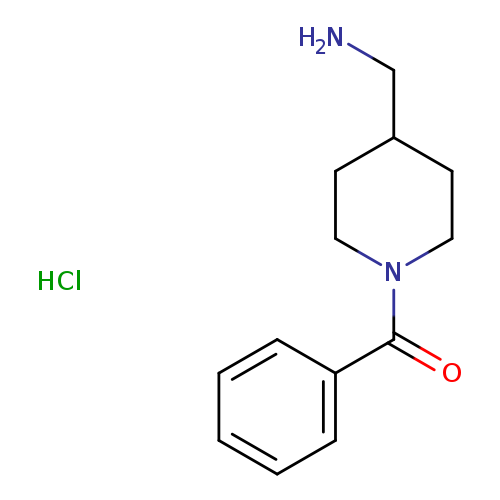 1-BENZOYL-4-PIPERIDINEMETHANAMINE HCL