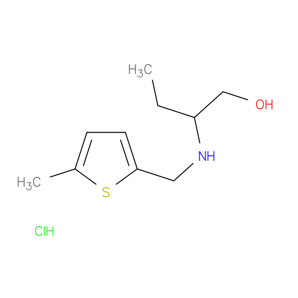 2-([(5-Methyl-2-thienyl)methyl]amino)-1-butanol hydrochloride