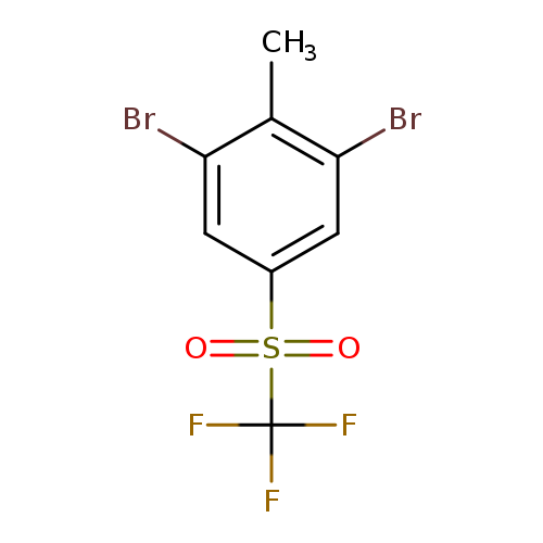 2,6-Dibromo-4-(trifluoromethylsulfonyl)toluene