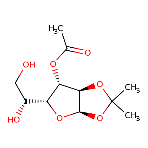 3-O-Acetyl-1,2-o-isopropylidene-alpha-d-glucofuranose