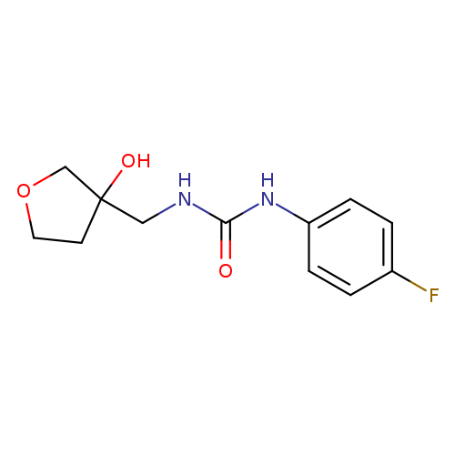 1-(4-fluorophenyl)-3-[(3-hydroxyoxolan-3-yl)methyl]urea