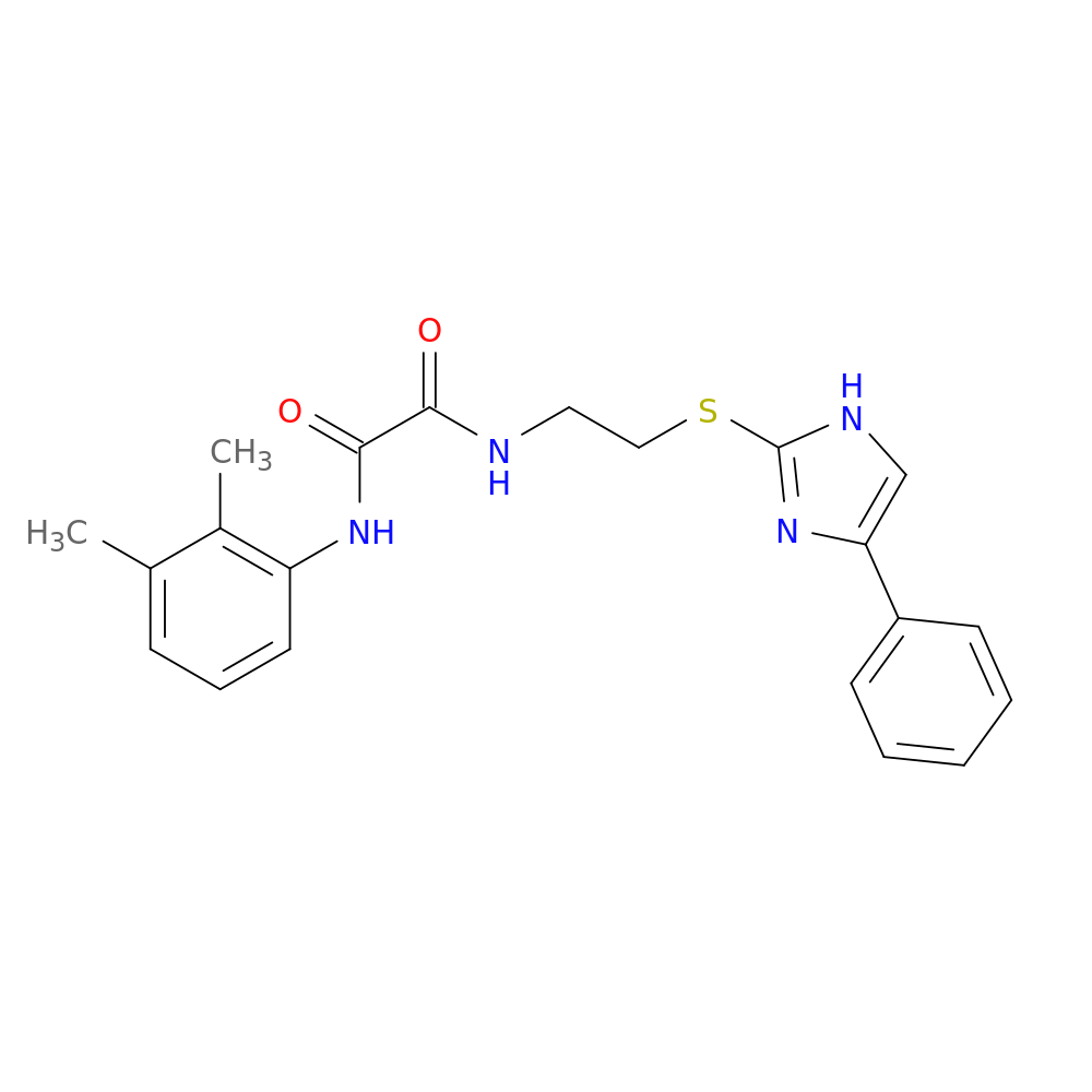 N'-(2,3-dimethylphenyl)-N-{2-[(4-phenyl-1H-imidazol-2-yl)sulfanyl]ethyl}ethanediamide