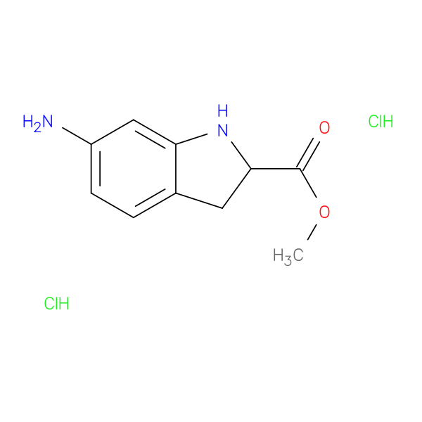Methyl 6-amino-1h-indoline-2-carboxylate 2HCl
