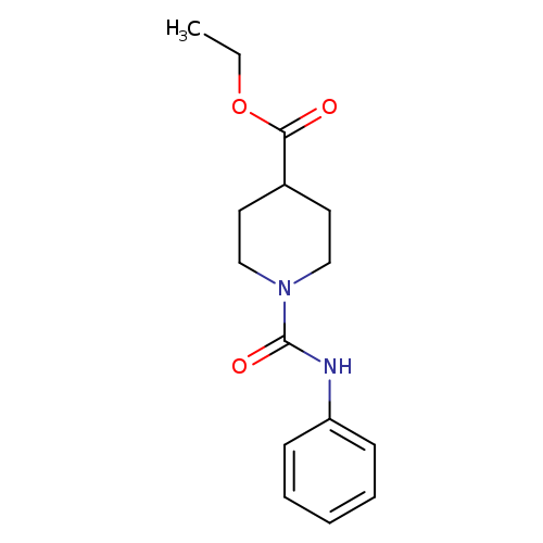 Ethyl 1-(phenylcarbamoyl)piperidine-4-carboxylate
