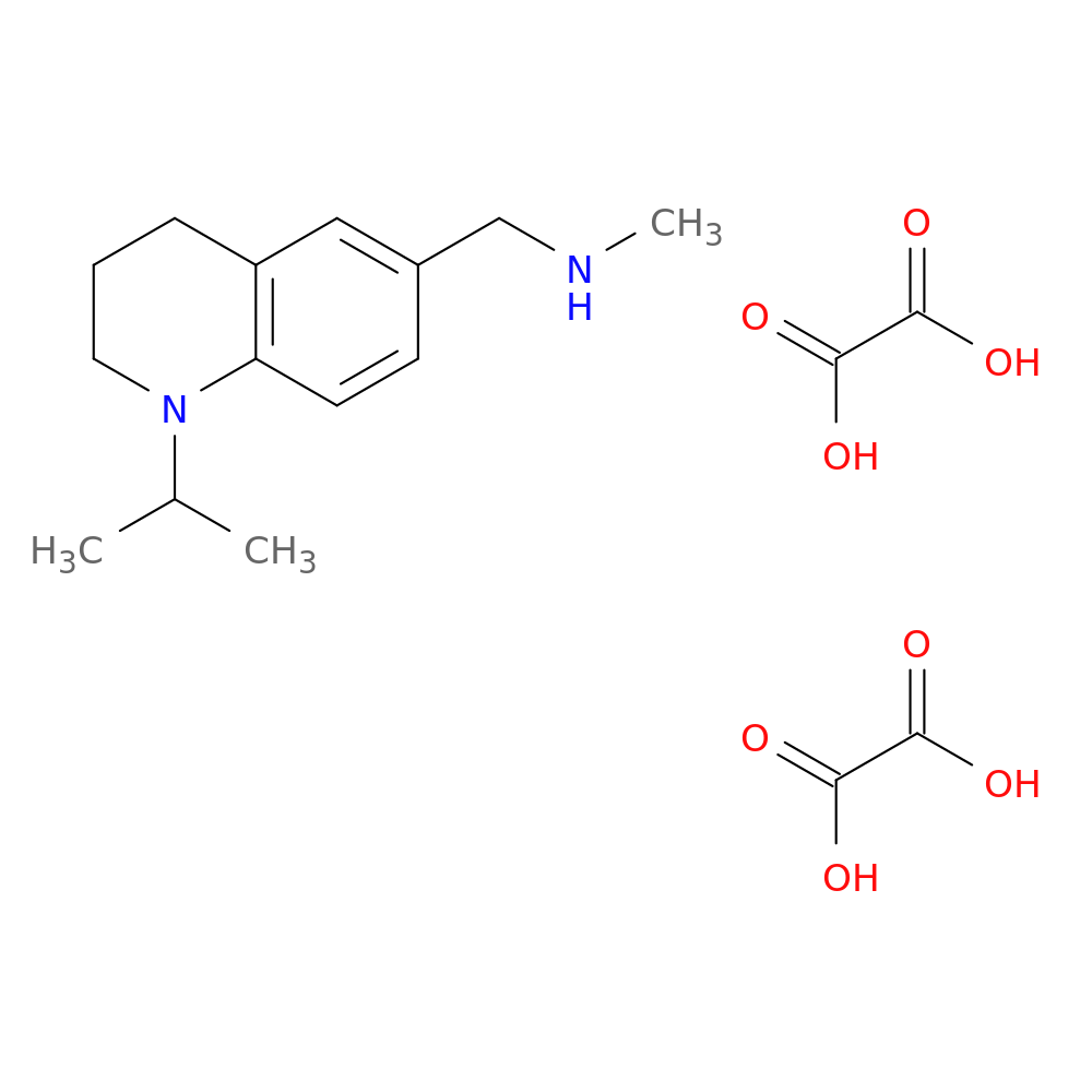 1-(1-Isopropyl-1,2,3,4-tetrahydroquinolin-6-yl)-N-methylmethanamine dioxalate