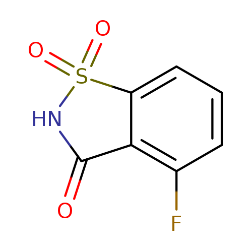 4-fluoro-1,2-benzisothiazol-3(2h)-one 1,1-dioxide