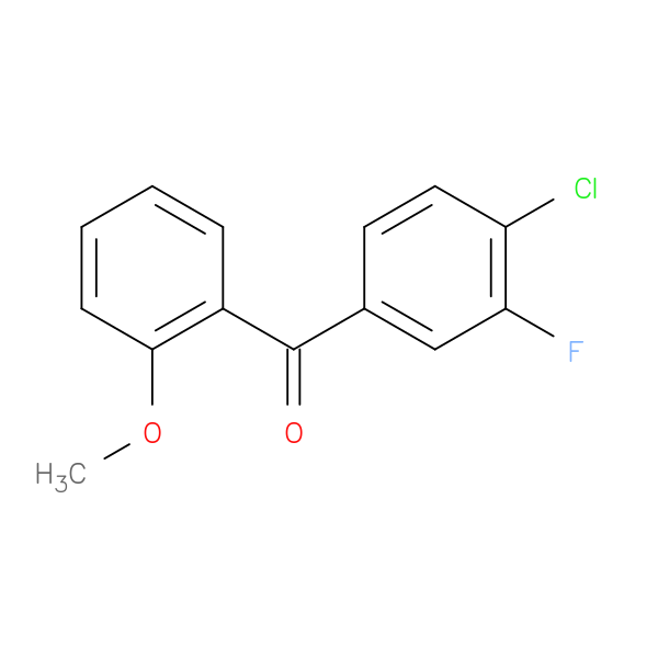 4-Chloro-3-fluoro-2'-methoxybenzophenone