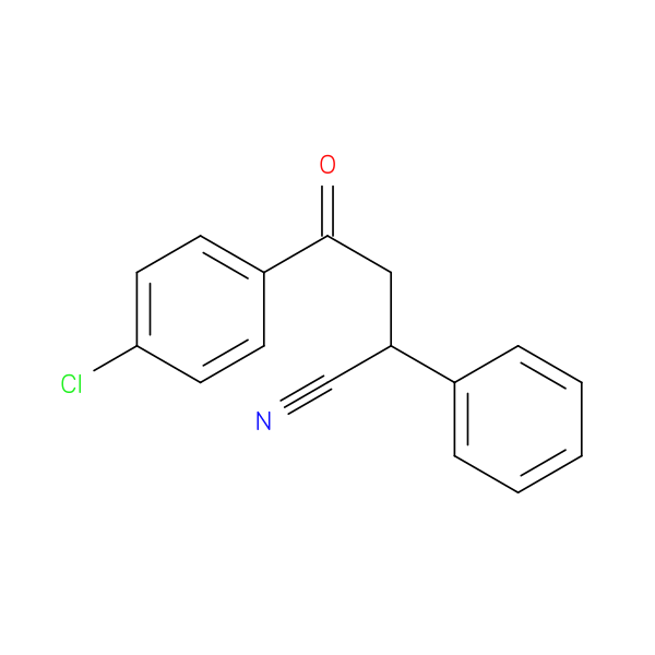 4-(4-Chlorophenyl)-4-oxo-2-phenylbutanenitrile