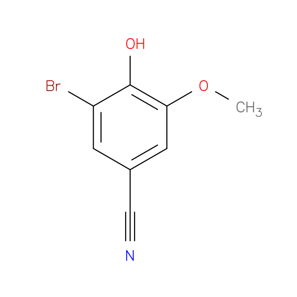 3-Bromo-4-hydroxy-5-methoxybenzonitrile
